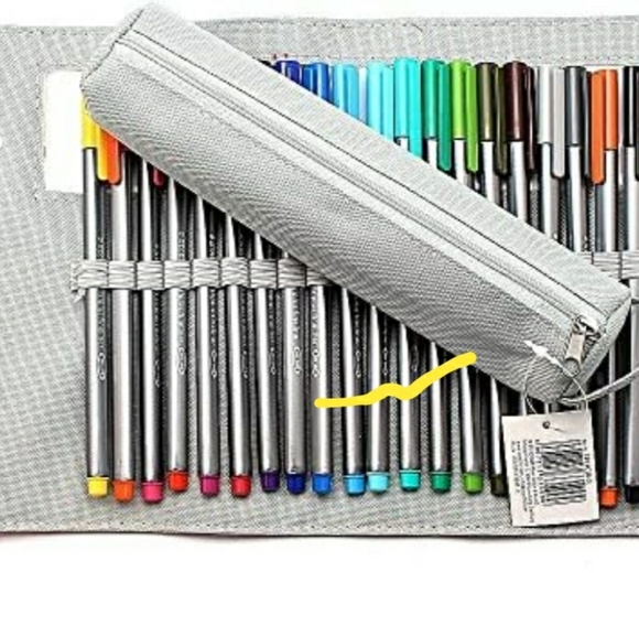 Staedtler triplus fineliner 20pk with pencil case - Picture 5 of 6